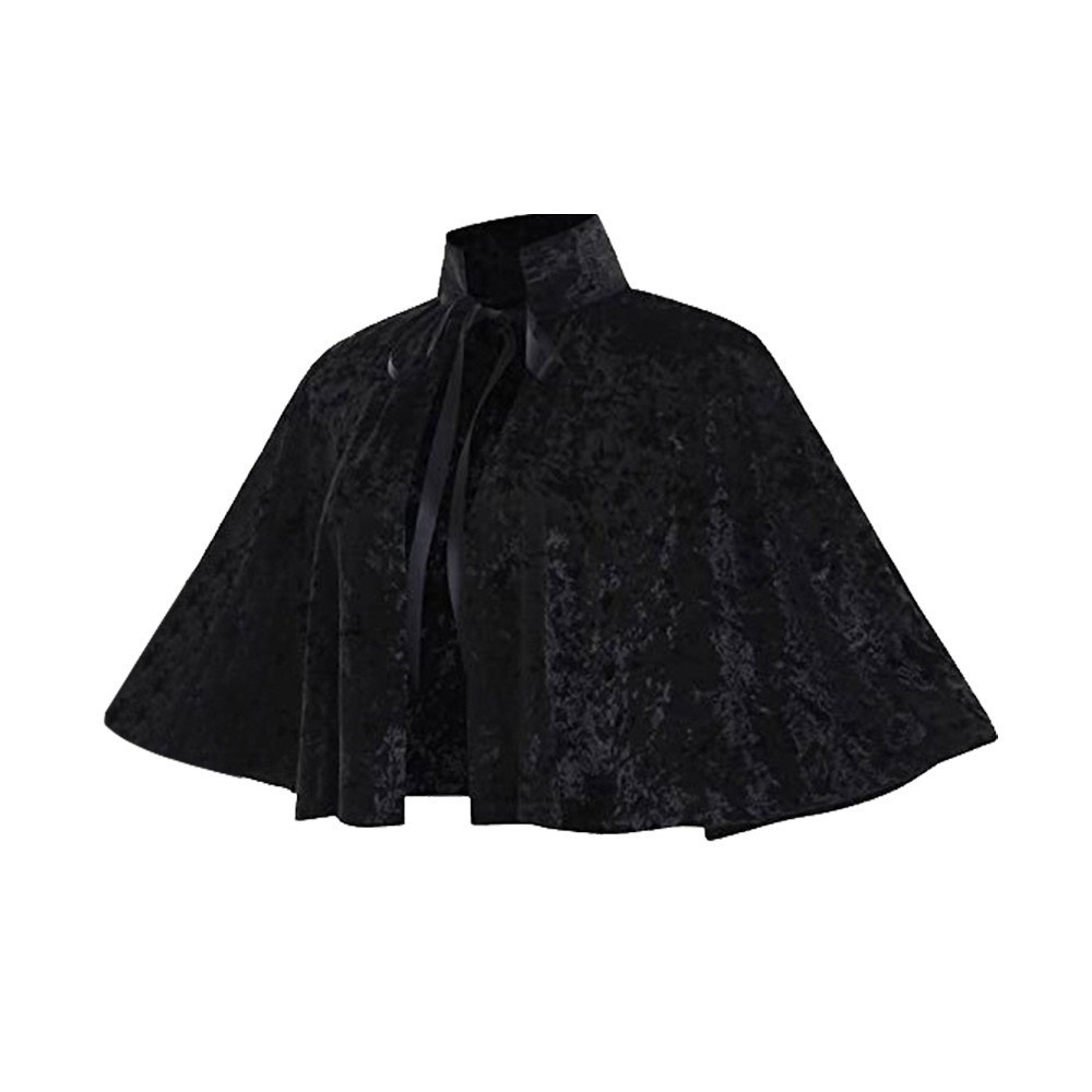 Vintage Trench Coat - Jubah Beludru Cosplay Vintage Baru untuk