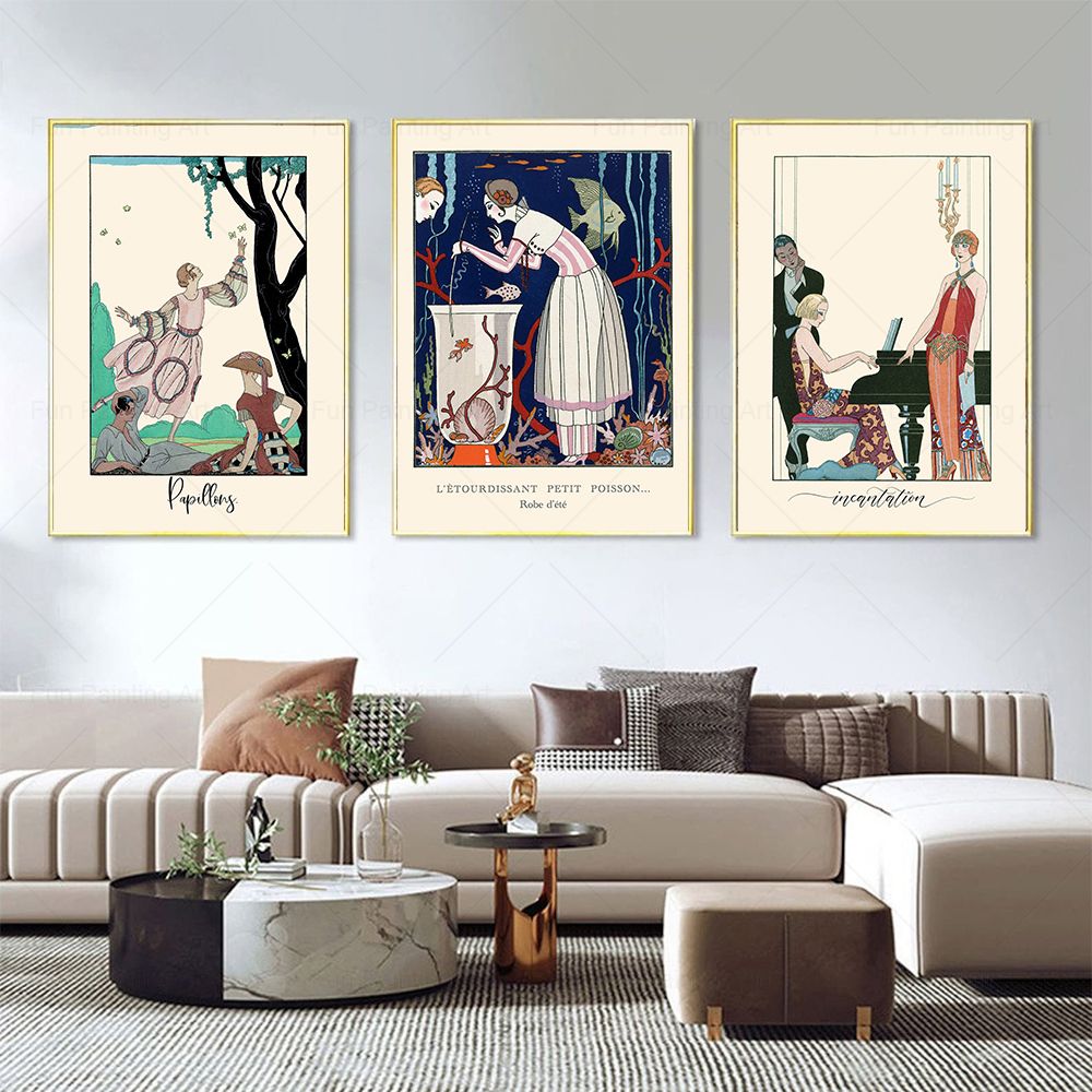 Vintage Fashion Magazine Covers - Cetak Antik 1920S Sampul Majalah Mode