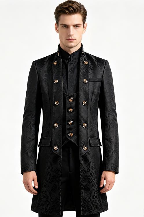 Vintage Trench Coat - Jas Trench Coat Pria Victoria Edwardian