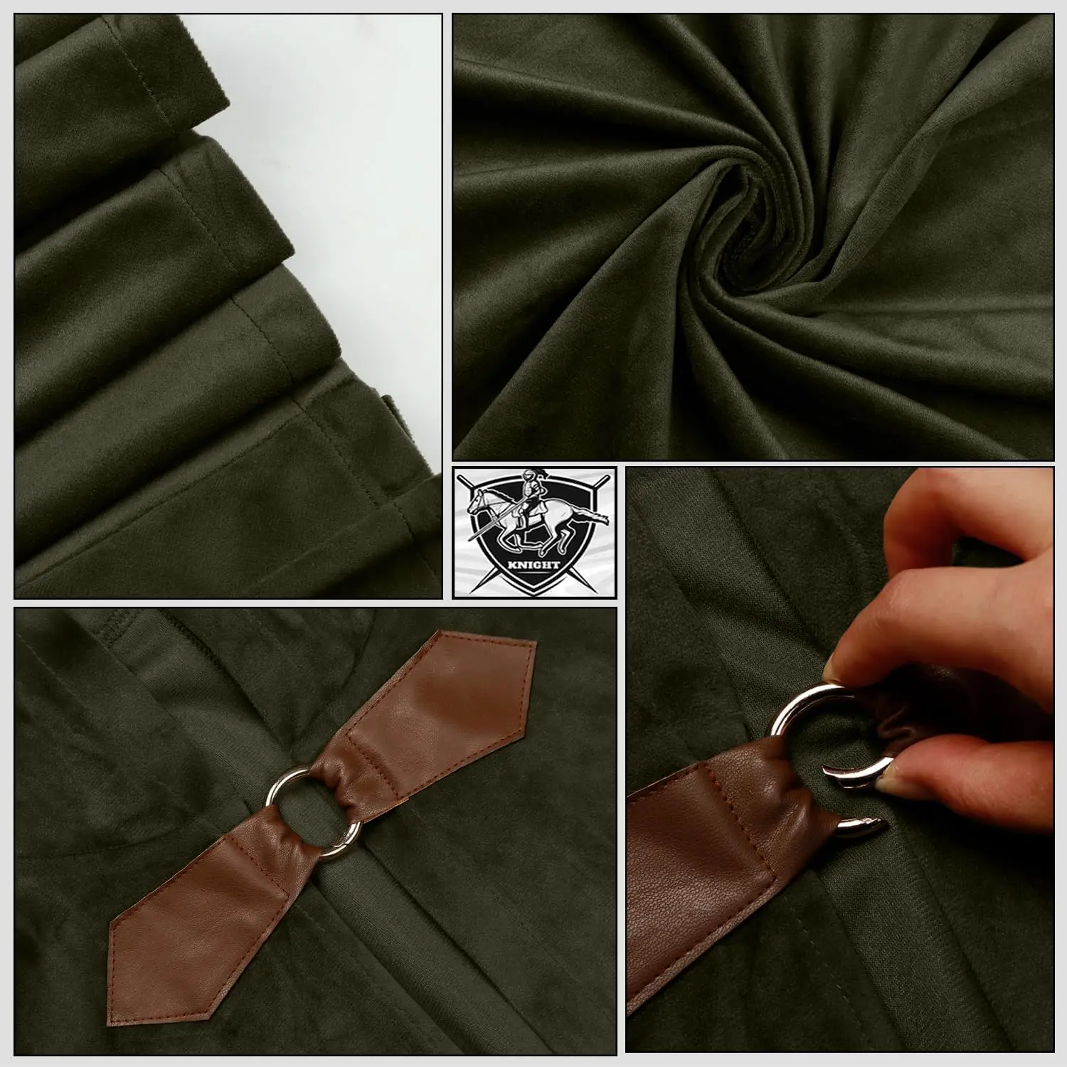 Jubah Beludru Abad Pertengahan - Vintage Trench Coat ulasan dan harga