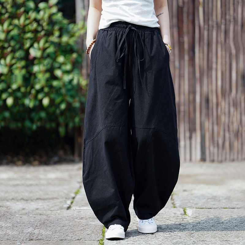 Celana Harem Katun Linen Pria, - Retro Track Pant ulasan dan harga