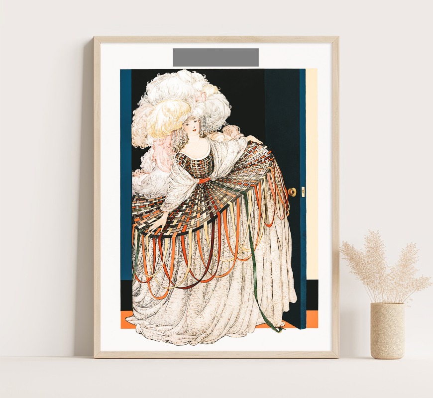 Poster sampul majalah Fashion  - Vintage Fashion Magazine Covers ulasan dan harga