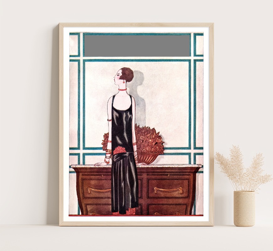 Poster sampul majalah Fashion  - Vintage Fashion Magazine Covers ulasan dan harga
