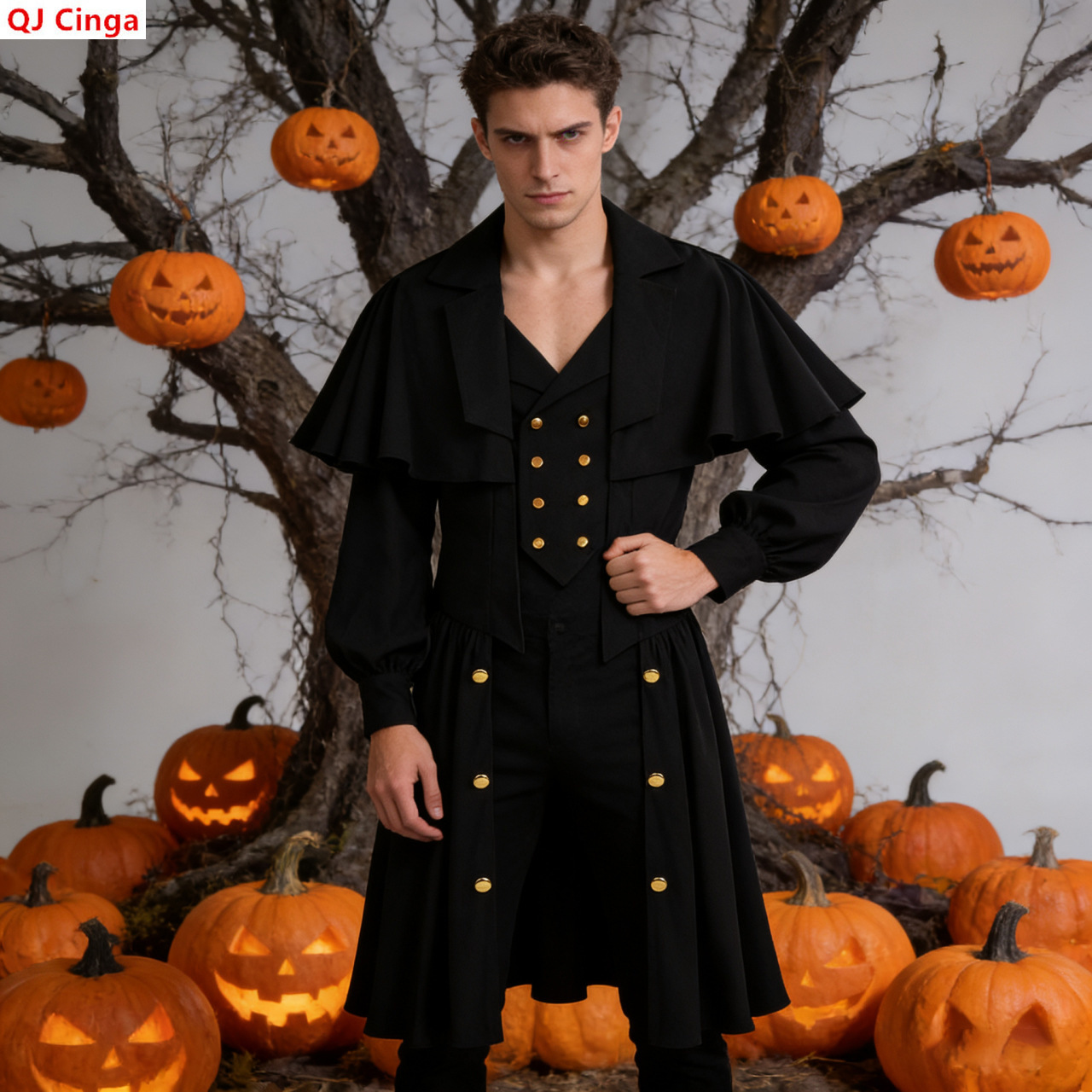 Jas Hujan Hitam Pria Bergaya G - Vintage Trench Coat ulasan dan harga
