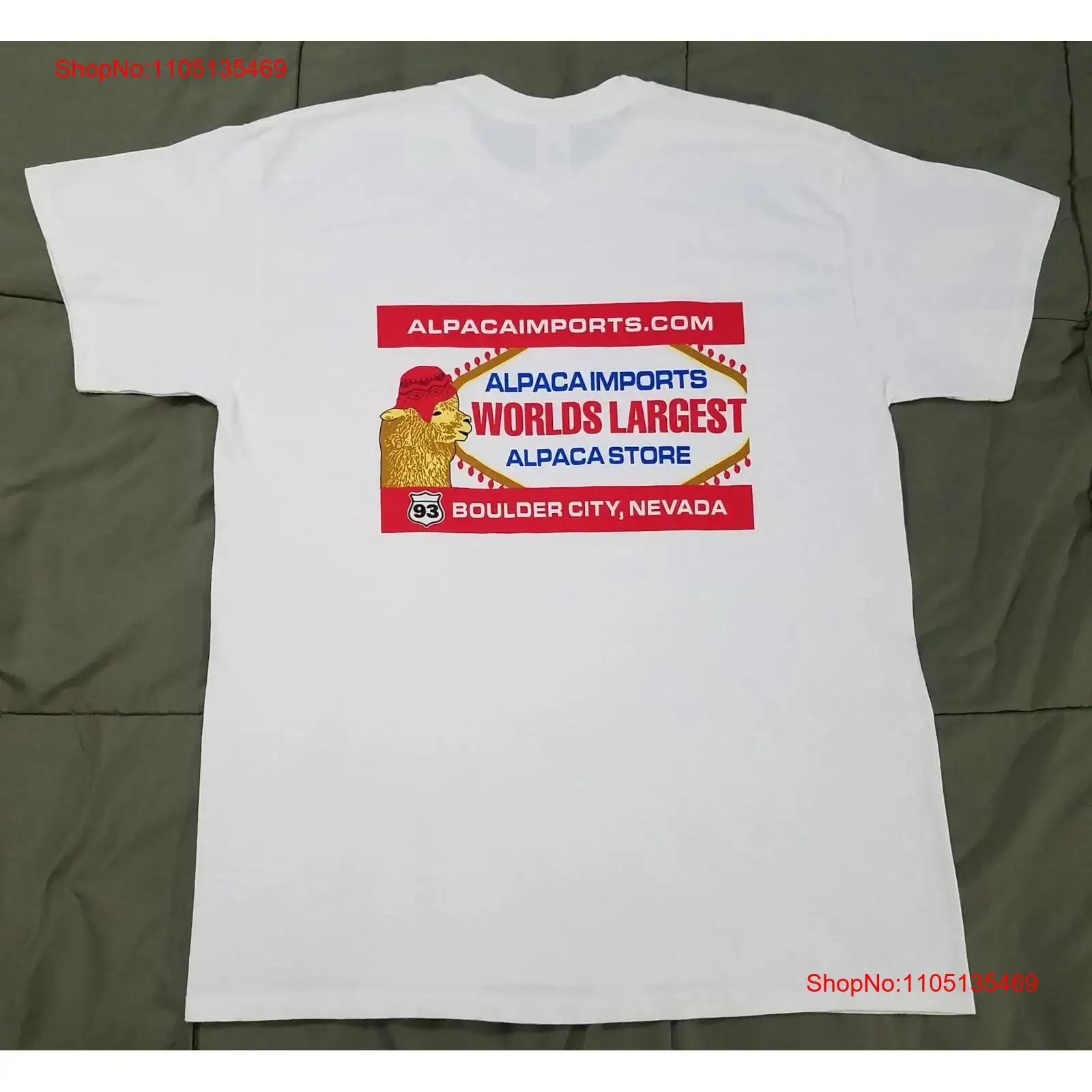 Kaos Karyawan Alpaca Imports B - Vintage Fashion Store ulasan dan harga