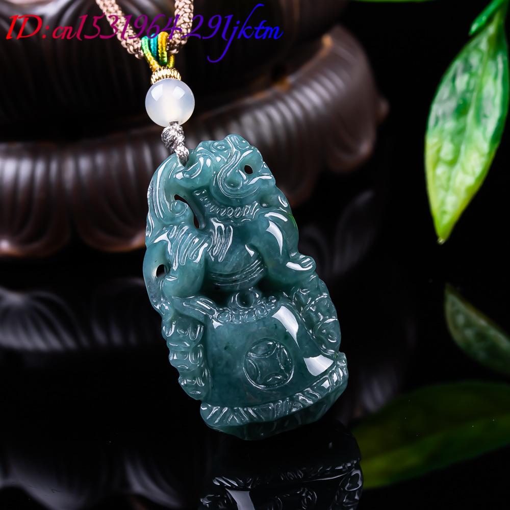 Liontin Pixiu Giok Burma Desai - Vintage Fashion And Design ulasan dan harga