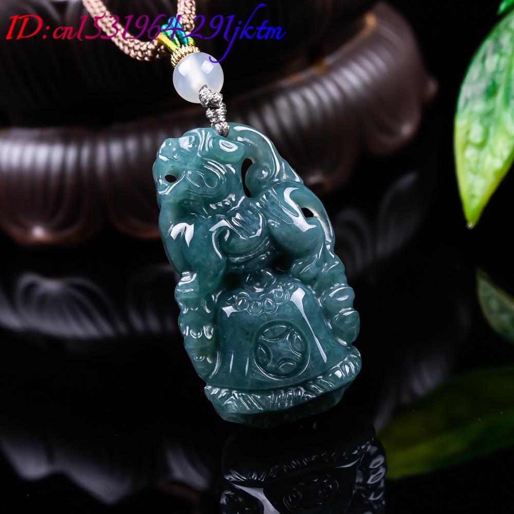 Liontin Pixiu Giok Burma Desai - Vintage Fashion And Design ulasan dan harga
