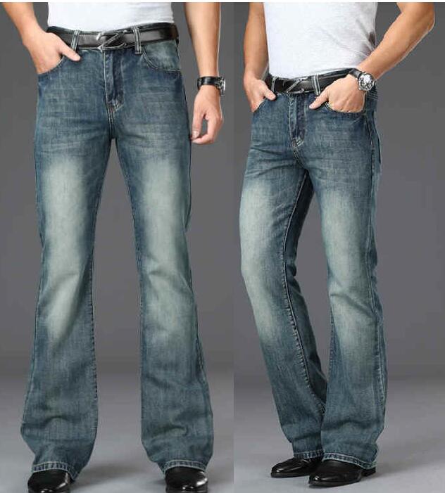 Jeans Longgar Pria Jeans Kaki  - Retro Track Pant ulasan dan harga