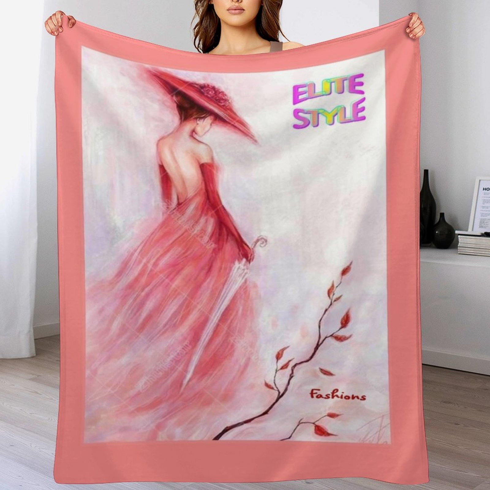 GAYA ELITE: Selimut Cetak Ikla - Vintage Fashion Magazine Covers ulasan dan harga