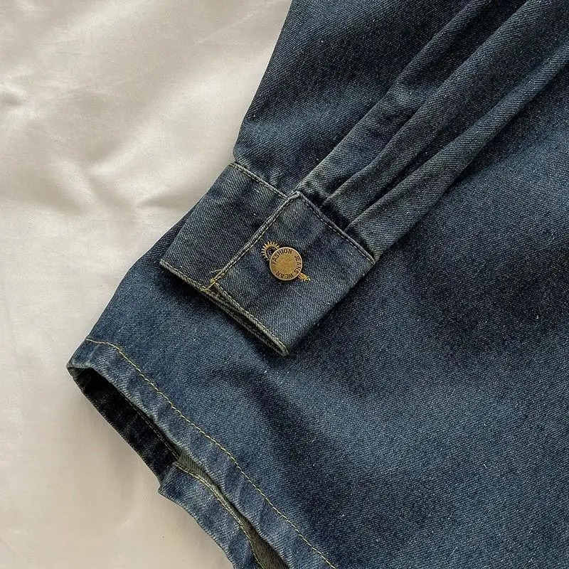 Set Rok Denim Y2K: Jaket Kanci - Vintage Fashion ulasan dan harga