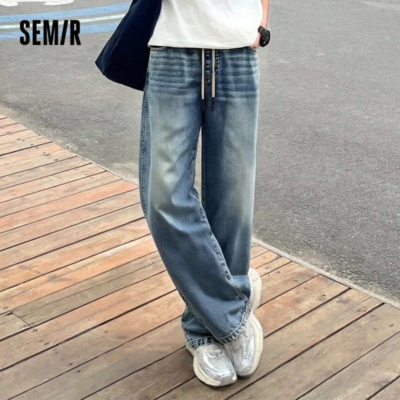 Celana Pria Semir Denim Americ - Retro Track Pant ulasan dan harga
