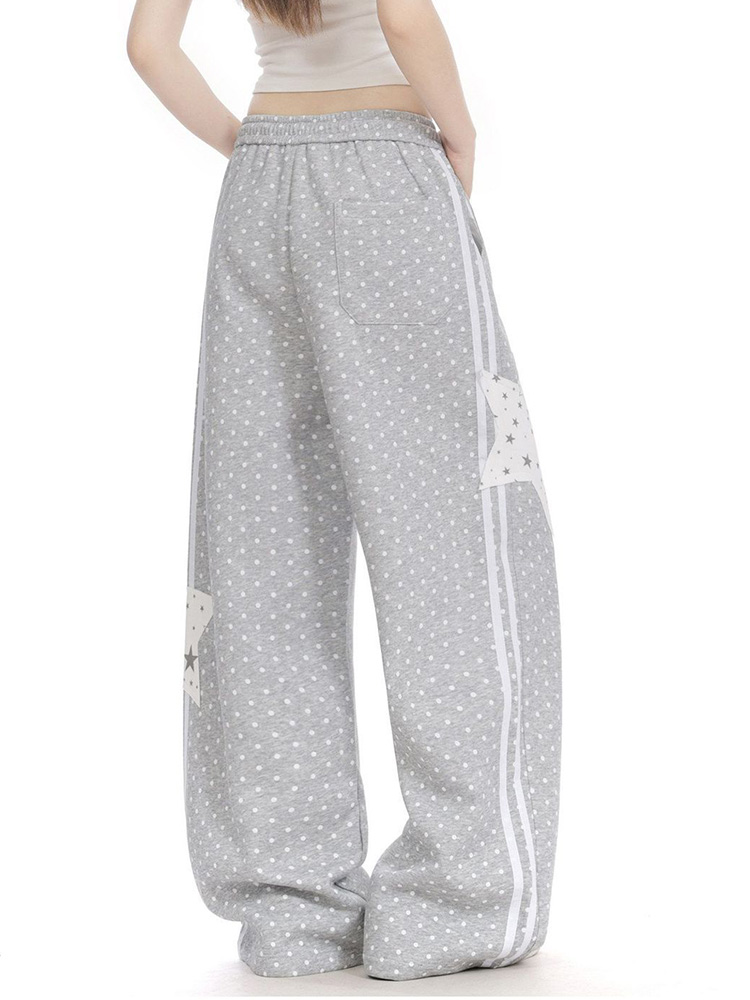 Celana Olahraga Motif Bintang  - Retro Track Pant ulasan dan harga
