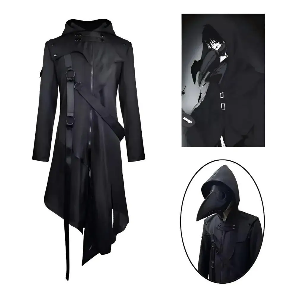 Jas Hujan Steampunk, Jaket Got - Vintage Trench Coat ulasan dan harga
