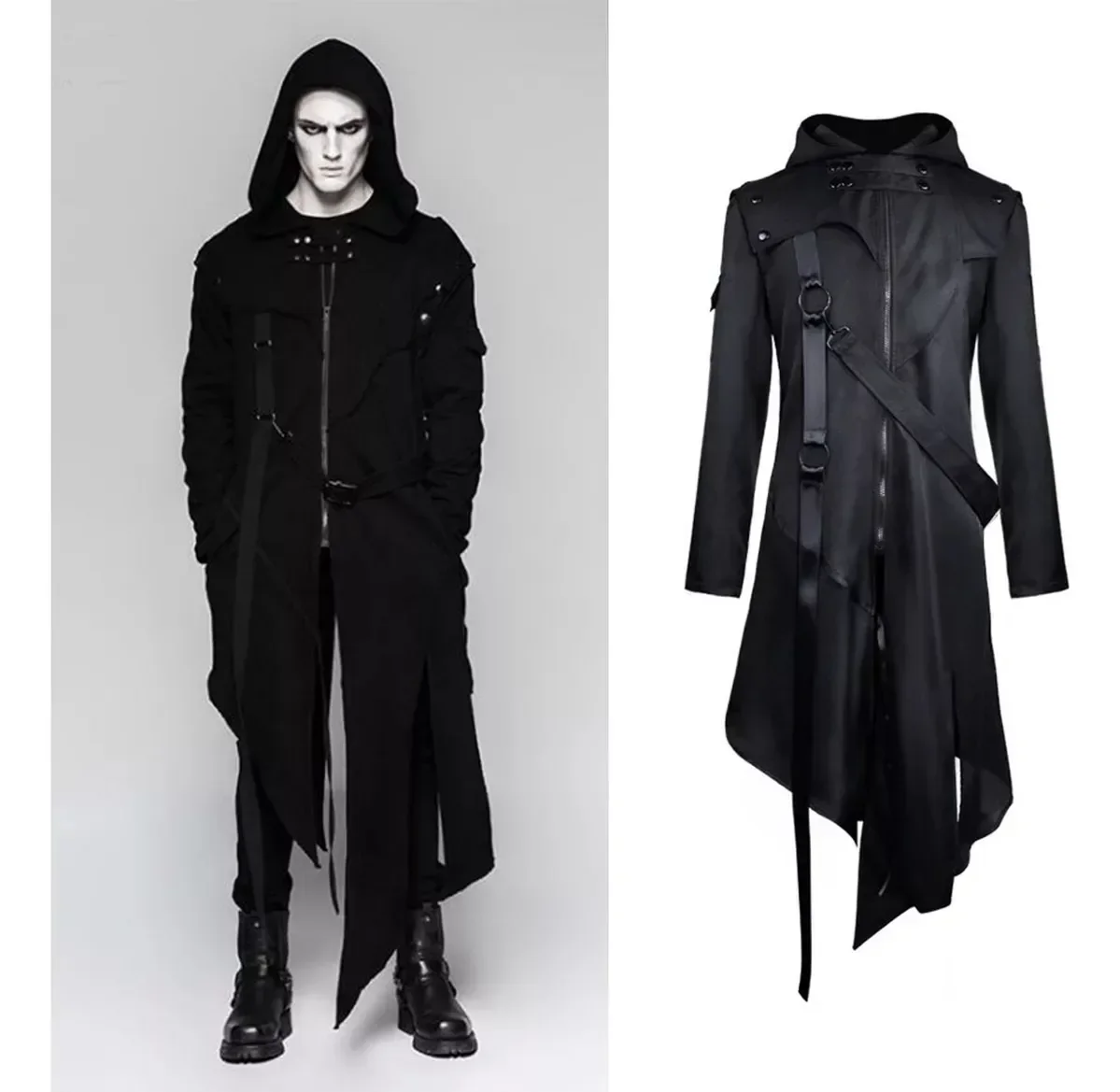 Jas Hujan Steampunk, Jaket Got - Vintage Trench Coat ulasan dan harga