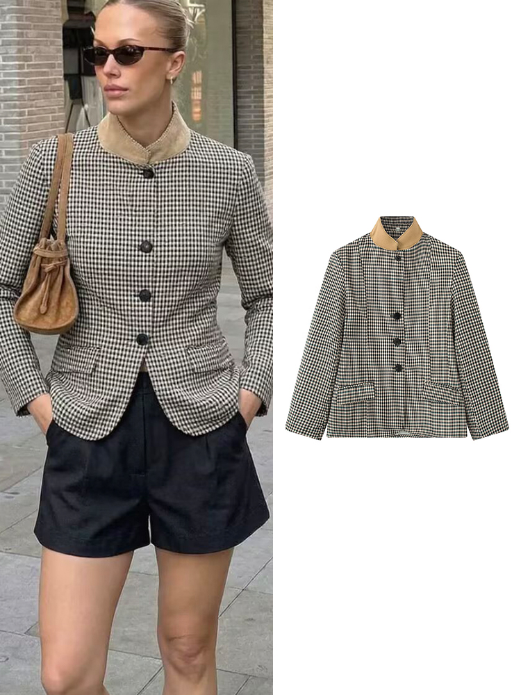 TFMLN Blazer Wanita Vintage Mo - Vintage Trench Coat ulasan dan harga