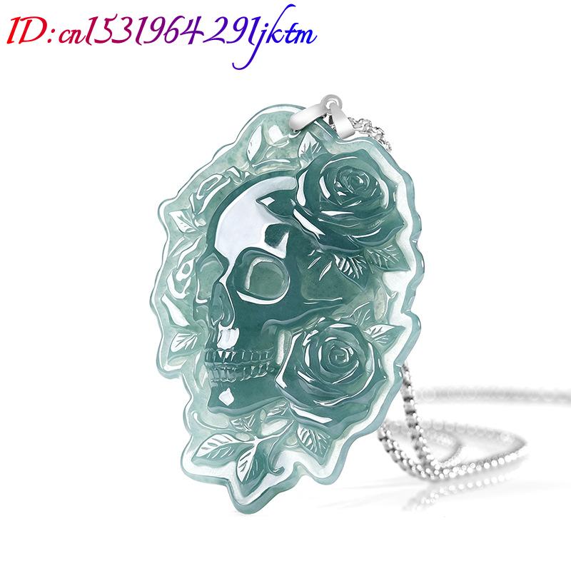 Kalung Liontin Tengkorak Giok  - Vintage Fashion And Design ulasan dan harga