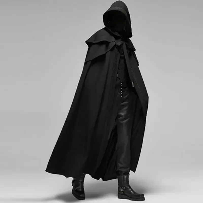 Pakaian Cosplay Biksu Pria, Ju - Vintage Trench Coat ulasan dan harga