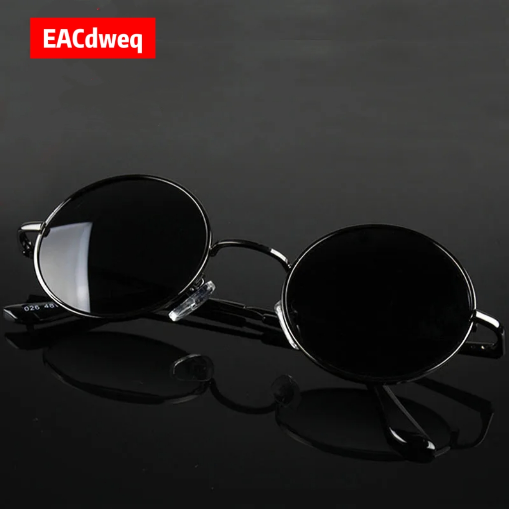 Kacamata Hitam Bulat Retro Vin - Vintage Fashion And Design ulasan dan harga
